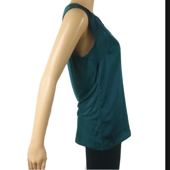 The Limited Green Work Blouse- Size Small - Picture 5 of 7